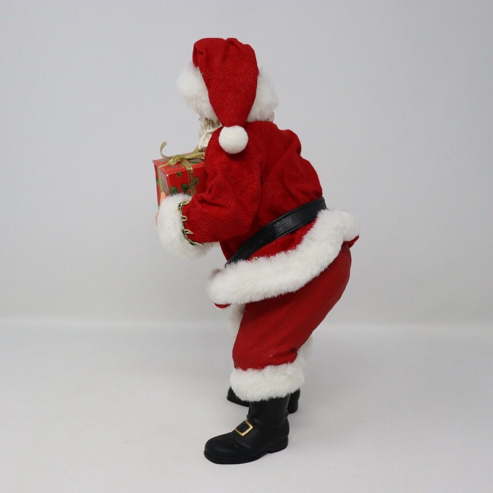 Dept. 56 Possible Dreams Santa Claus 12-inch Figurine Holding Present Gift - Picture 4 of 7